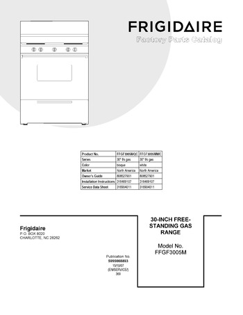 Diagram for FFGF3005MWC