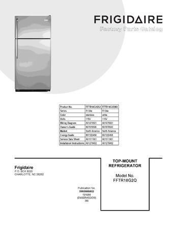 Diagram for FFTR18G2QW2