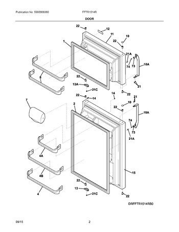 Diagram for FFTR1514RB0