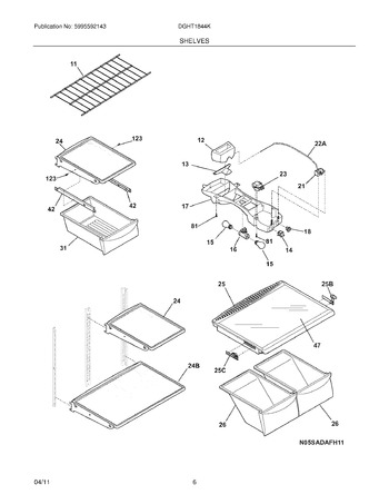 Diagram for DGHT1844KR4