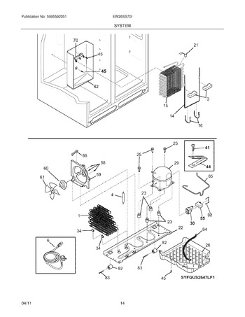 Diagram for EW26SS70IW4