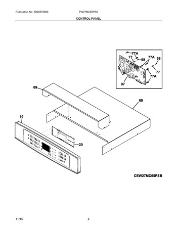 Diagram for EW27MC65PSB