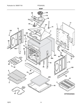 Diagram for FFEW2425QWA