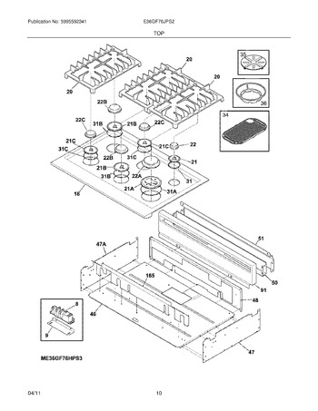 Diagram for E36GF76JPS2