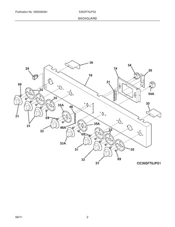 Diagram for E36GF76JPS2