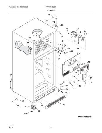 Diagram for FFTR2126LBK