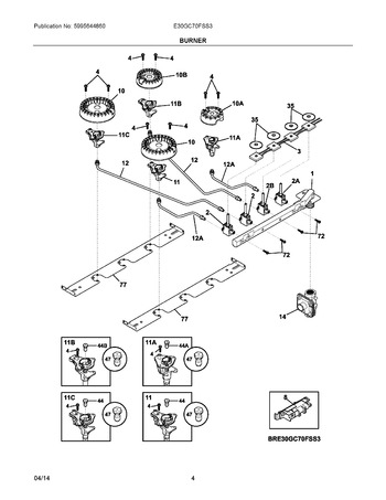 Diagram for E30GC70FSS3