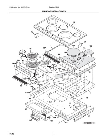 Diagram for EW36CC55GB1