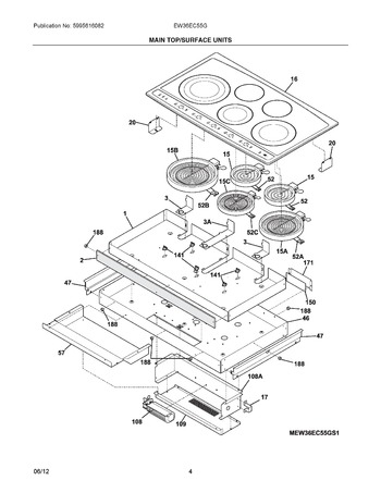 Diagram for EW36EC55GB1