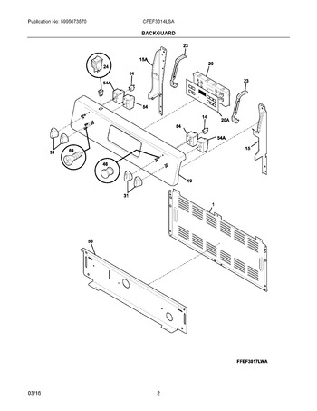 Diagram for CFEF3014LSA