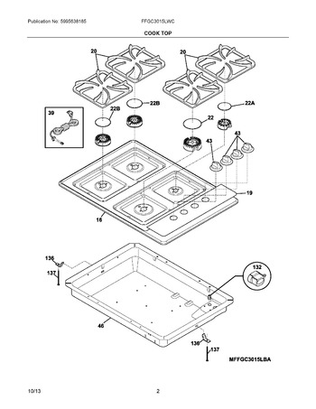 Diagram for FFGC3015LWC