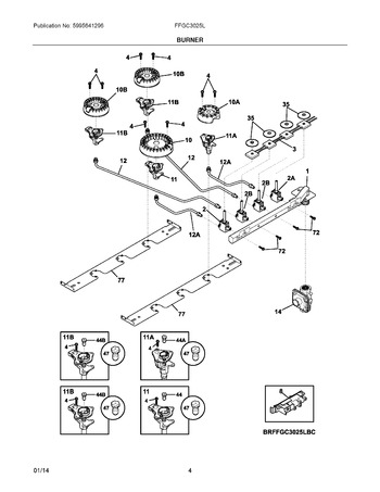 Diagram for FFGC3025LBC