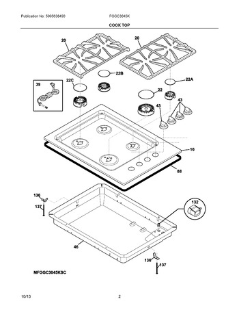 Diagram for FGGC3045KSC