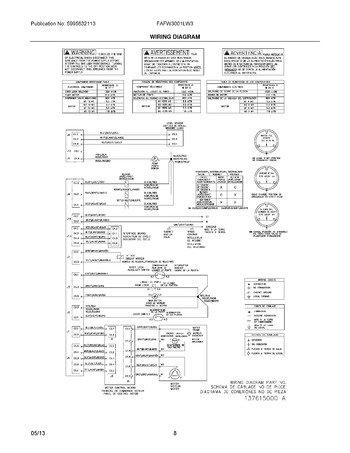 Diagram for FAFW3001LW3