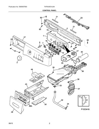 Diagram for FAFW3001LW4