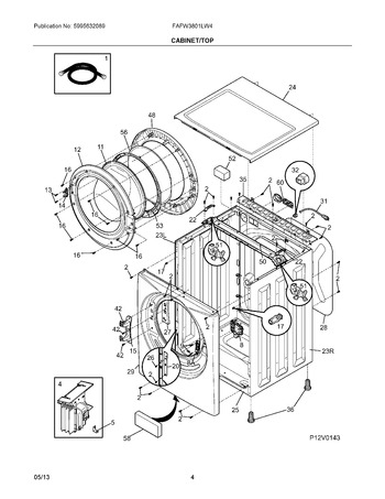 Diagram for FAFW3801LW4