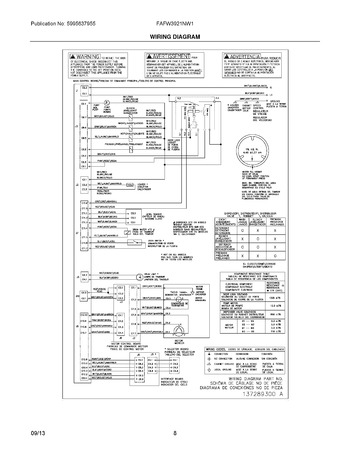 Diagram for FAFW3921NW1