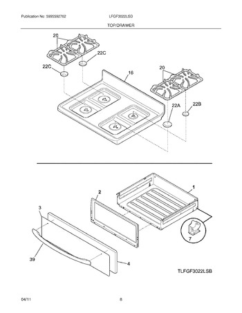 Diagram for LFGF3022LSD