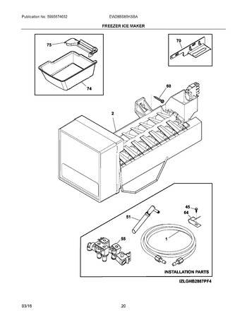 Diagram for EW28BS85KSBA