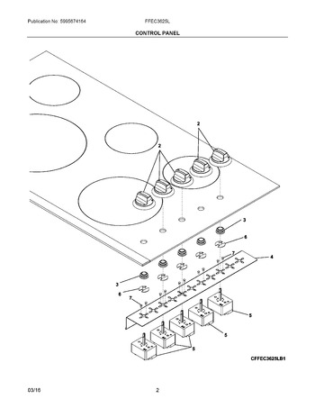 Diagram for FFEC3625LS1