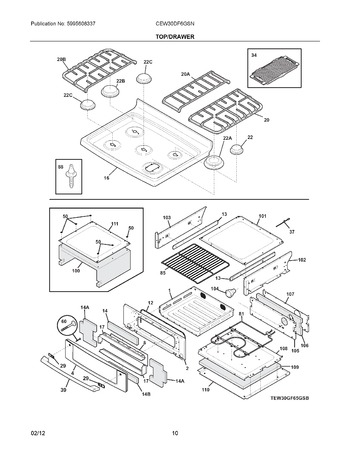 Diagram for CEW30DF6GSN