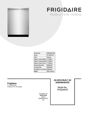 Diagram for FPID2497RF5A