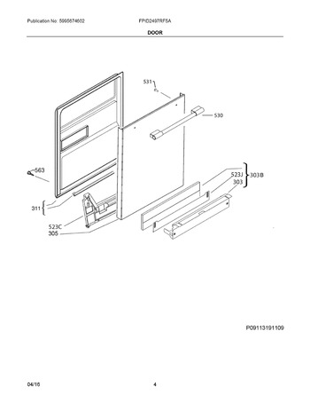 Diagram for FPID2497RF5A