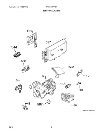 Diagram for FPID2497RF5A