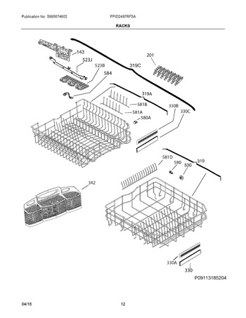 Diagram for FPID2497RF5A