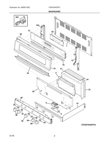 Diagram for FGGF304DPFC