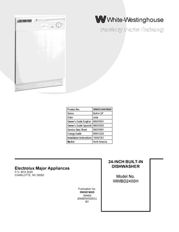 Diagram for WWBD2400HW8B