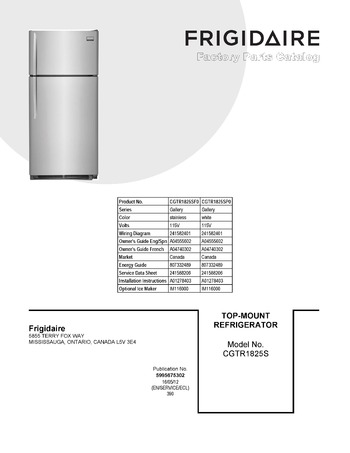 Diagram for CGTR1825SP0