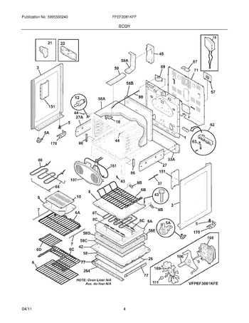 Diagram for FPEF3081KFF