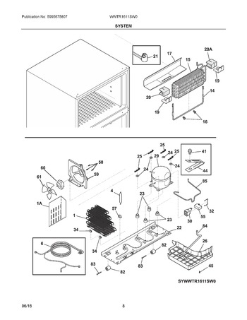 Diagram for WWTR1611SW0