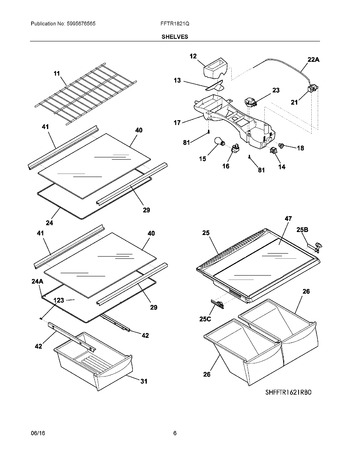 Diagram for FFTR1821QW5A