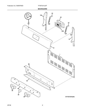 Diagram for FFGF3019LWF