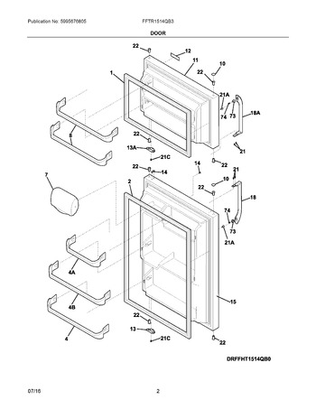 Diagram for FFTR1514QB3