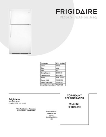 Diagram for FFTR1514RW2