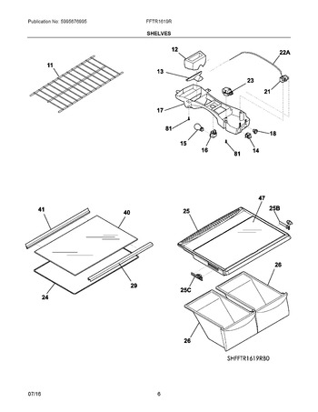 Diagram for FFTR1619RB0