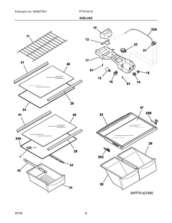 Diagram for FFTR1621RB0