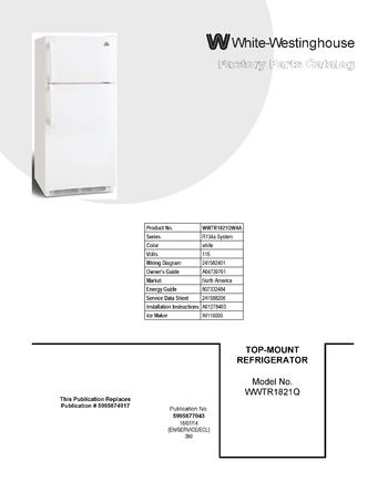 Diagram for WWTR1821QW4A