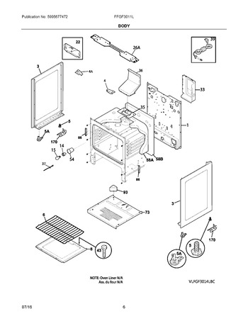 Diagram for FFGF3011LBH