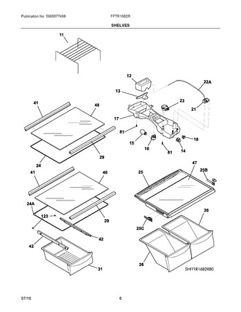 Diagram for FFTR16B2RW0