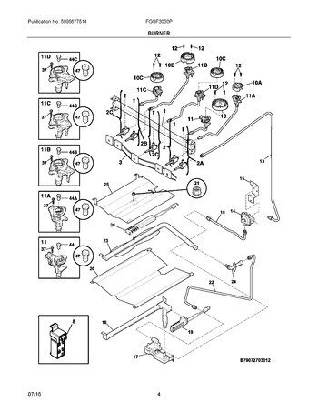 Diagram for FGGF3030PBC