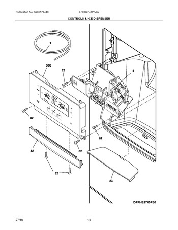 Diagram for LFHB2741PFAA