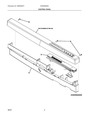 Diagram for EWDW6505GB0