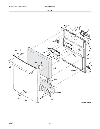 Diagram for EWDW6505GB0