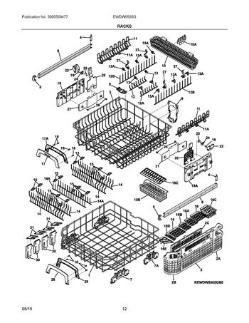 Diagram for EWDW6505GB0