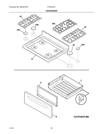 Diagram for FFGF3027LWA