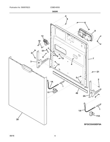 Diagram for CDBEH950SW0A